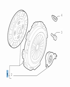 Clutch kit (clutch disc, pressure plate and release bearing)