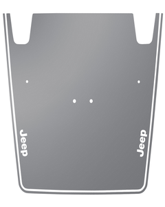 Sticker voor motorkap