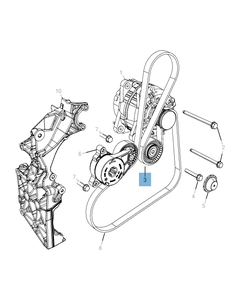 vaste riemspanner voor Jeep Compass/Patriot