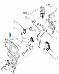 Fixed tensioner