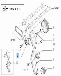 Verstelbare riemspanner