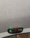 Led-indicator voor achteruitrijhulp