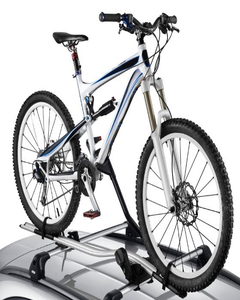 Fietsendrager voor auto's op dakrails