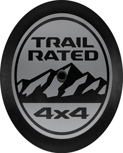 AFDEKKING RESERVEWIEL - TRAIL RATED VOOR WRANGLER