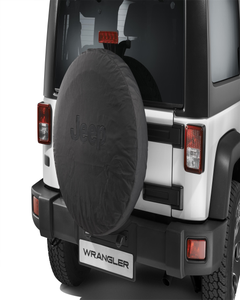Bescherming voor reservewiel met grijs Jeep-logo