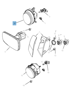 Voorlicht voor Jeep Compass/Patriot