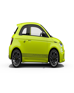 Decal carrosseriekant zwart